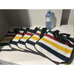 COPY - HBC BAGS THE BAY  Multistripe small  Reusable Lunch Bag (5 bags) free sh…